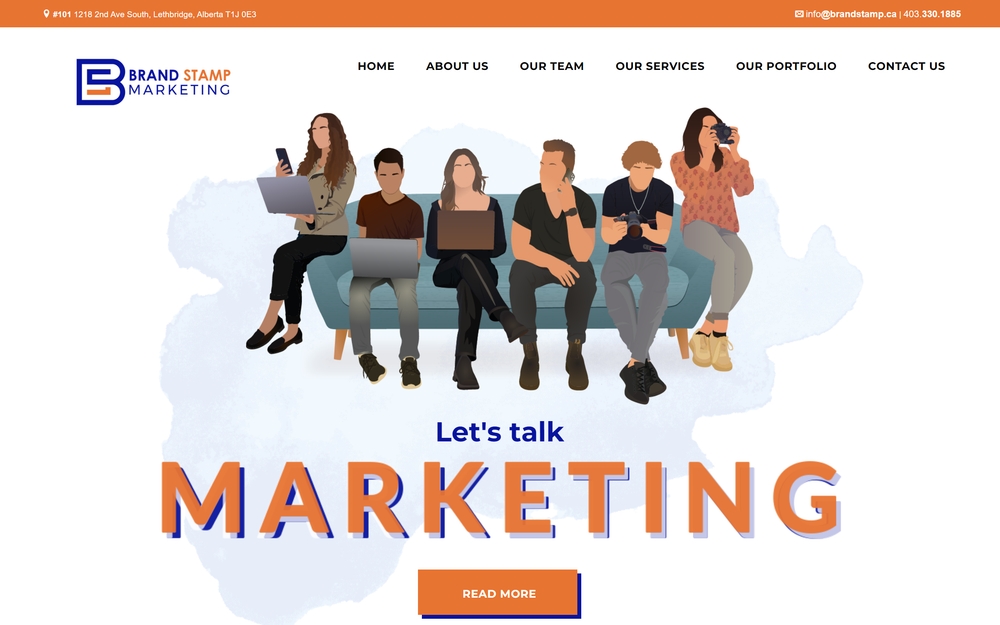 img of B2B Digital Marketing Agency - Brand Stamp Marketing